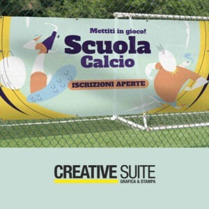 Striscioni pubblicitari in microforato